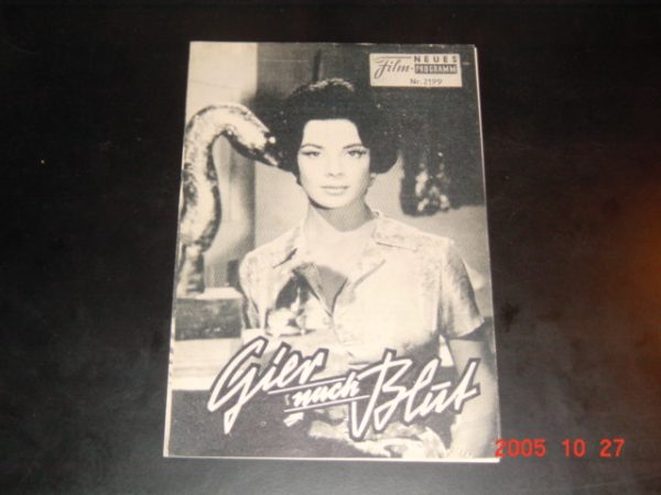 2199: Gier nach Blut (Macumba Love) (Douglas Fowley) Walter Reed, Ziva Rodann, June Wilkinson, William Wellman Jr., Ruth de Souza