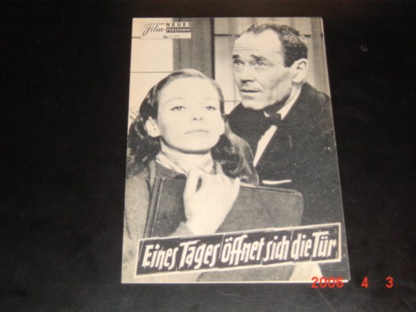 2211: Eines Tages öffnet sich die Tür (Stage Struck) (Sidney Lumet) Henry Fonda, Susan Strasberg, Joan Greenwood, Herbert Marshall, Christopher Plummer, Daniel Ocko, Pat Harrington, Frank Campanella, John Fiedler, Patricia Englund, Jack Weston, Sally Grac