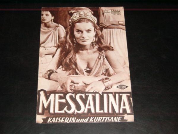 2216: Messalina (Vittorio Cottafavi) (Kaiserin und Kurtisane) (Messalina Venre Imperatrice) Belinda Lee, Carlo Justini, Giulio Donnini, Arianna Galli, Spyros Focos, G. C. Sbragia, Arturo Dominici, Marcello Giorda