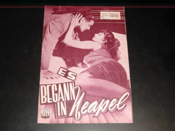 2223: Es begann in Neapel (It started in Naples) (Melville Shavelson) Sophia Loren, Clark Gable, Vittorio de Sica, Marietto, Paolo Carlini, Claudio Ermelli, Giovanni Filidoro
