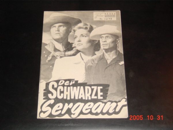 2275: Der schwarze Sergeant (Sergeant Rutledge) (John Ford) Jeffrey Hunter, Constance Towers, Billie Burke, Woody Strode, Juano Hernandez, Mae Marsh