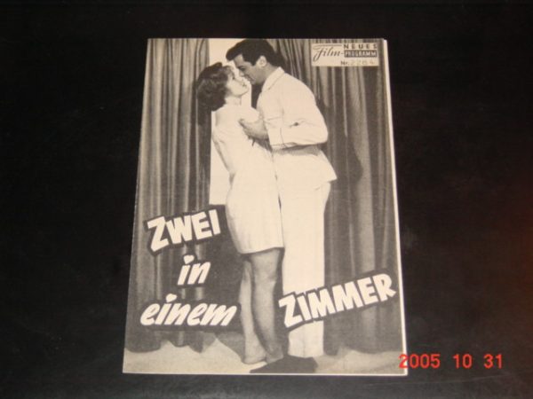 2284: Zwei in einem Zimmer (The Rat Race) (Robert Mulligan) Tony Curtis, Debbie Reynolds, Jack Oakie, Kay Medford, Don Rickles, Joe Bushkin, Gerry Mulligan, Sam Butera, Marjorie Bennett, Lisa Drake