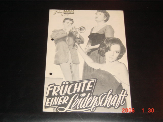 2290: Früchte einer Leidenschaft (All The Fine Young Cannibals) (Michael Anderson) Robert Wagner, Natalie Wood, Susan Kohner, George Hamilton, Pearl Bailey, Jack Mullaney, Onslow Stevens, Anne Seymour, Virginia Gregg, Mabel Albertson, Louise Beavers