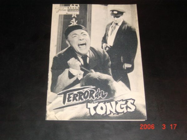 2291: Terror der Tongs (Anthony Bushell) Christopher Lee, Geoffrey Toone, Yvonne Monlaur, Brian Worth, Richard Leech