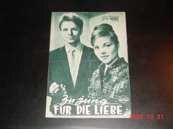 2302: Zu jung für die Liebe (Erica Balque) Loni von Friedl, Helmut Käutner, Heinz Blau, Wolfgang Reichmann, Adelheid Seeck, Anita Höfer, Berta Drews