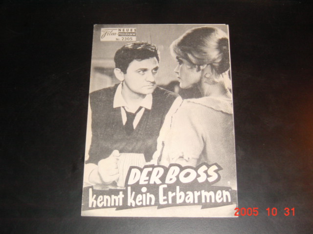 2305: Der Boss kennt kein Erbarmen (Charles Gerard) Roger Hanin, Estella Blain, Bernard Blier, José Luis de Villalonga, Michel Vitold, Lise Delmare