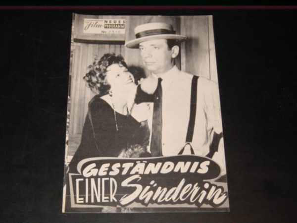 2310: Geständnis einer Sünderin (Sanctuary) (Richard D. Zanuck) Lee Remick, Yves Montand, Bradford Dillman, Odetta, Harry Townes, Howard St. John, Reta Shaw, William Mims, Strother Martin