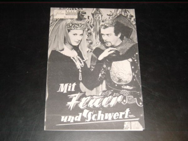 2319: Mit Feuer und Schwert (Mario Costa) Massimo Serato, Irene Tunc, Luisella Boni, Luciano Marin, Pierre Cressoy, Livio Lorenzon, Maria Sima, Carlo Tamberlani
