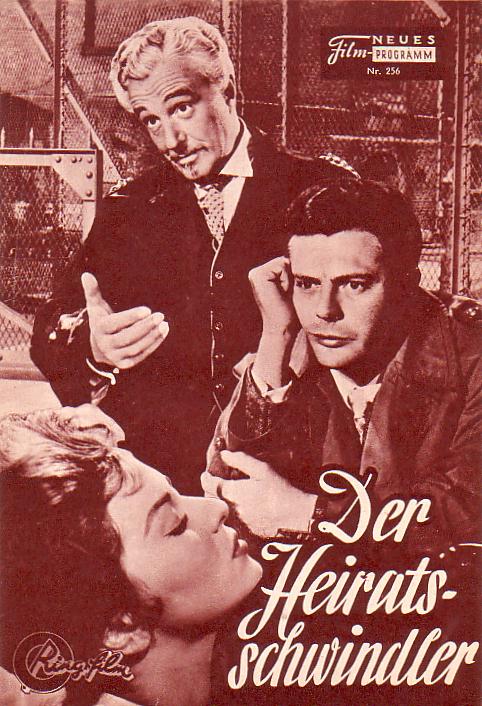 256: Der Heiratsschwindler (Luciano Emmer) Marcello Mastroianni, Vittorio de Sica, Franca Valeri, Giovanna Ralli, Memmo Carotenuto