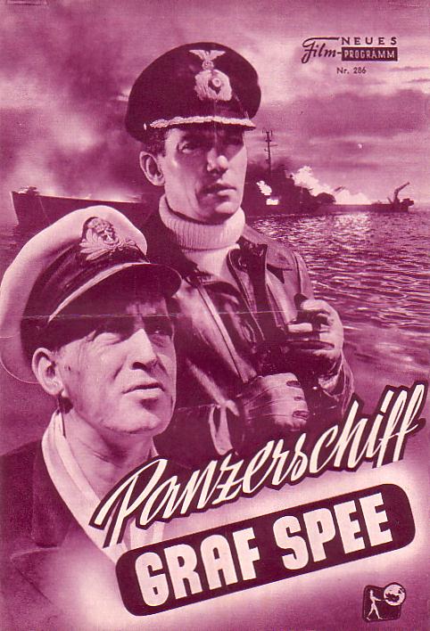 286: Panzerschiff Graf Spee (The battle of the river plate) Peter Finch, Patrick MacNee, John Gregson, Anthony Quayle, Ian Hunter, Bernard Lee, Jack Gwillim, Lionel Murton, Roger Delgado, Douglas Wilmer