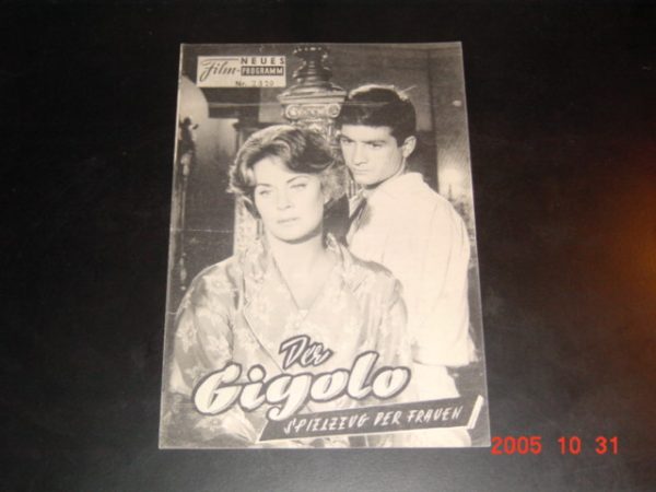 2320: Der Gigolo - Spielzeug der Frauen (Jacques Deray) Alida Valli, Jean - Claude Brialy, Jean Chevrier, Valerie Lagrange, Philippe Nicaud, Rosy Varte, Sophie Grimaldi, Julien Bertheau