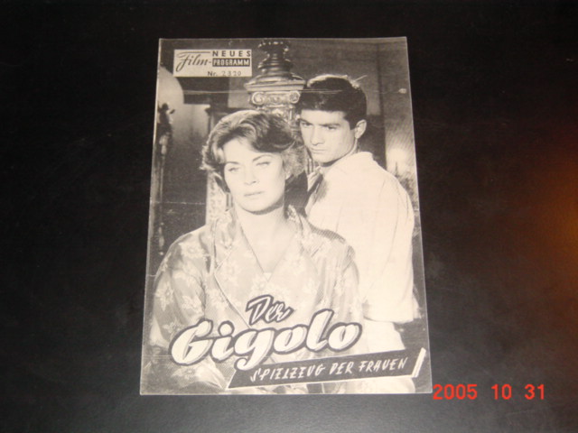 2320: Der Gigolo - Spielzeug der Frauen (Jacques Deray) Alida Valli, Jean - Claude Brialy, Jean Chevrier, Valerie Lagrange, Philippe Nicaud, Rosy Varte, Sophie Grimaldi, Julien Bertheau