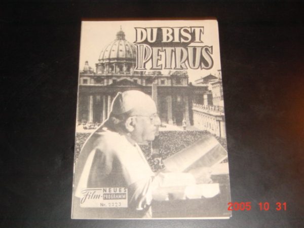 2323: Du bist Petrus, ( Dokumentation über den Vatikan ) ( Philippe Agostini )