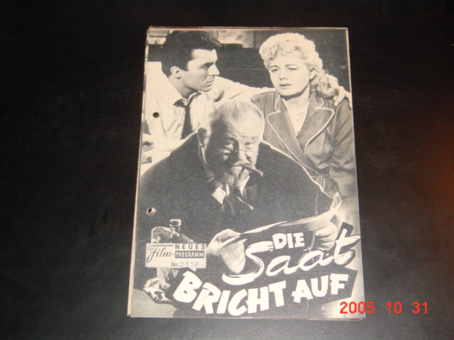 2337: Die Saat bricht auf (Let no man write my epitaph) (Philip Leacock) Jean Seberg, Shelley Winters, Burl Ives, James Darren, Ricardo Montalban, Ella Fitzgerald, Rudolph Acosta, Philip Ober, Jeanne Cooper, Bernie Hamilton, Walter Burke, Francis DeSales