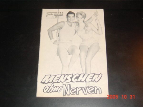 2346: Menschen ohne Nerven (The Flying Fontaines) (George Sherman) Michael Callan, Evy Norlund, Joan Evans, Rian Garrick, Joe de Santis, Roger Perry, John van Dreelen