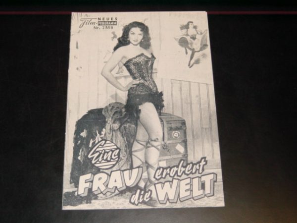 2359: Eine Frau erobert die Welt (Richard Pottier) Maria Felix, Jacques Berthier, Louis Seigner, Paolo Stoppa, Maurice Teynac, Marie Sabouret, Jean-Marc Tennberg, Jean Paqui, Micheline Gary