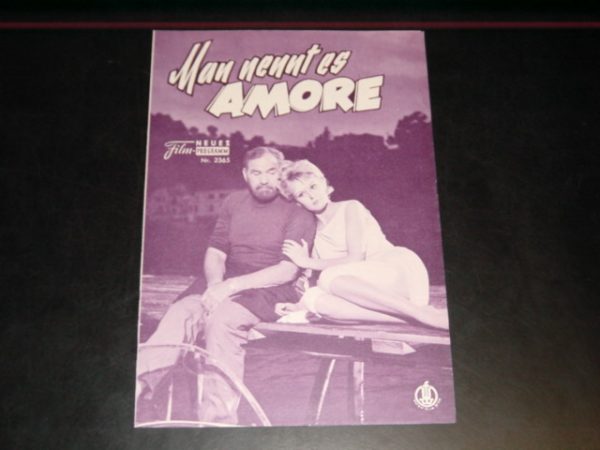 2365: Man nennt es Amore (Rolf Thiele) Attila Hörbiger, Nicole Badal, Inge Langen, Luise Rivelli, Sergio Fantoni, Laura Nucci, Enzo Doria, Edda Ferronao, Ilse Fischer, Gino Leurini, Italo Gasperini, Marcello Puccio, Caterina Trentini, Stefania Carreddu,