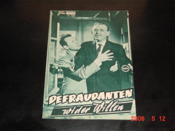2382: Defraudanten wider Willen (Hans Quest) Theo Lingen, Karin Dor, Georg Thomalla, Fita Benkhoff, Ruth Stephan, Karl Schönböck, Edith Hancke, Josef Offenbach, Kurt A. Jung, Inge Schmidt, Josef Dahmen, Birgit Bergen, Hans W. Hamacher