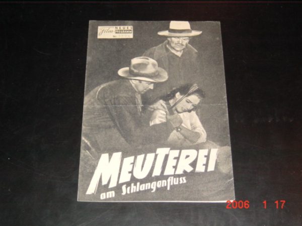 2394: Meuterei am Schlangenfluss (Anthony Mann) James Stewart, Rock Hudson, Arthur Kennedy, Julia Adams, Lori Nelson, Jay C. Flippen, Howard Petrie