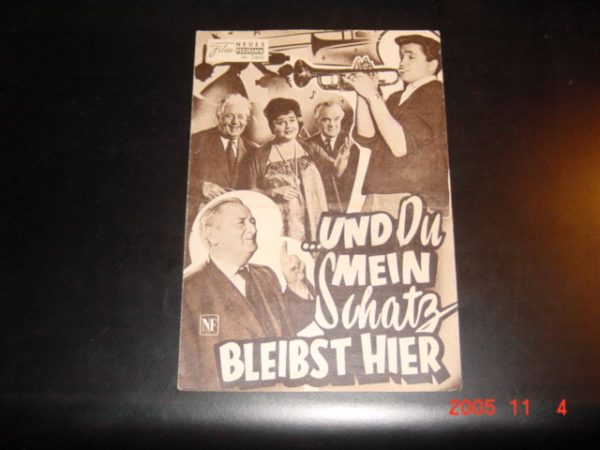 2400: ..und mein Schatz bleibt hier (Franz Antel) Hans Moser, Paul Hörbiger, Vivi Bach, Hans v. Borsady, Trude Herr, Susi Nicoletti, Anne Marie Kolb, Oskar Sima, Ralf Olsen, Rudolf Carl, Hans Olden, Josef Egger, Fritz Muliar