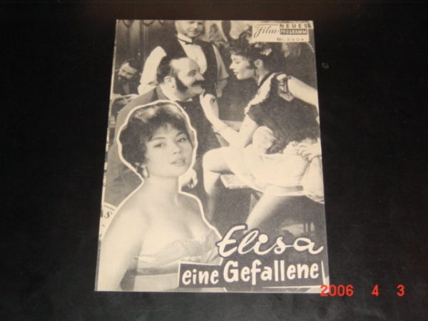 2404: Elisa - Eine Gefallene (Roger Richebe) Dany Carrel, Serge Reggiani, Marthe Mercadier, Georges Chamarat, Valentine Tessier