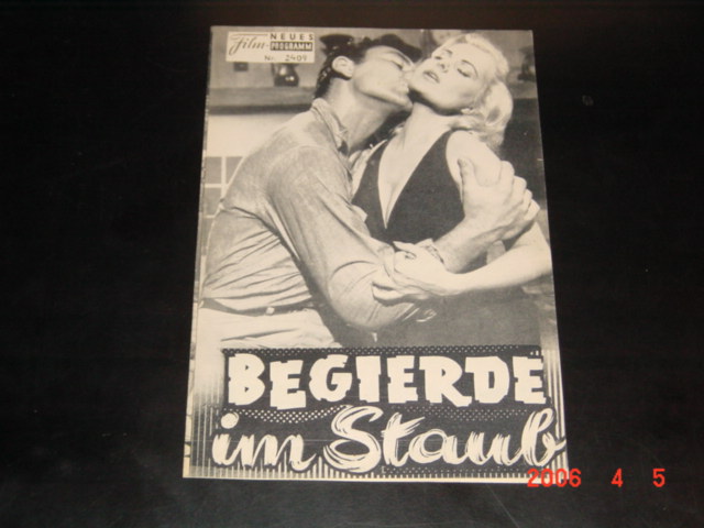 2409: Begierde im Staub (William F. Claxton) Raymond Burr, Martha Hyer, Joan Bennett, Ken Scott, Brett Halsey, Edwart Binns, Maggie Mahoney, Douglas Fowley, Anne Helm, Jack Ging, Kelly Thordsen, Rex Ingram
