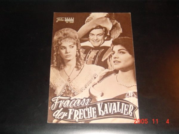 2447: Fracass der freche Kavalier ( Pierre Gaspard-Huit ) Jean Marais, Gerard Barray, Genevieve Grad, Riccardo Garonne, Anna-Maria Ferrero