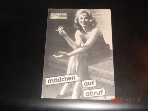 2454: Mädchen auf Abruf ( Joseph Cates ) Anne Francis, Lloyd Nolan, Kay Medford, John Kerr, Julius Monk, Eileen Fulton