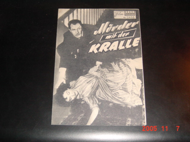 2458: Mörder mit der Kralle ( Crane Wilbur ) Vincent Price, Agnes Moorehead, John Sutton, Gavin Gordon, Lenita Lane, Elaine Edwards, Darla Hood