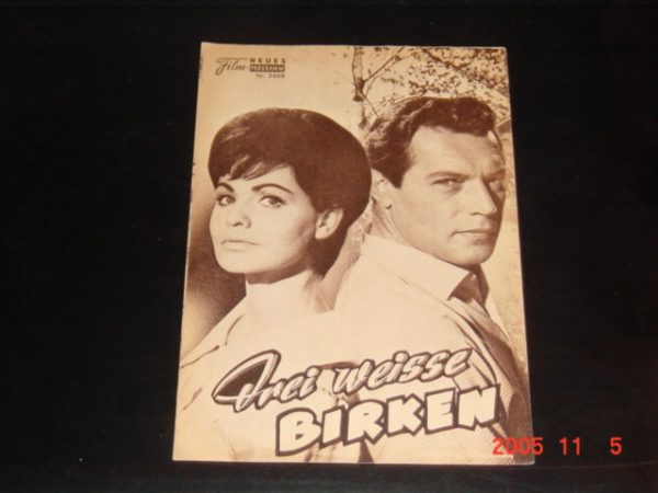 2468: Drei weiße Birken ( Hans Albin ) Erika Remberg, Sascha Hehn, Helmuth Schneider, Gunnar Möller, Lucie Englisch, Michl Lang, Hans Fitz, Graziella Gstettenbauer, Ruth Kappelsberger, Beppo Brem