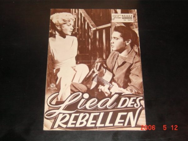 2470: Lied des Rebellen ( Wild in the Country ) ( Philip Dunne ) Elvis Presley, Hope Lange, Tuesday Weld, Millie Perkins, John Ireland, Gary Lockwood, William Mims, Jason Robards sr., Harry Shannon, Bobby West
