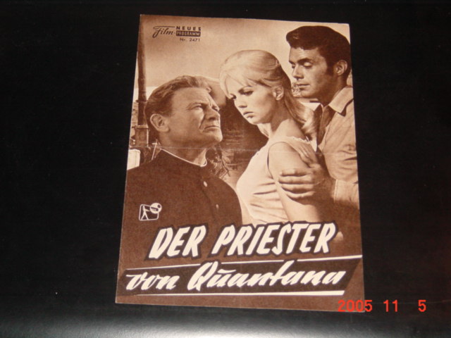 2471: Der Priester von Quantana ( Roy Baker ) Dirk Bogarde, Mylene Demongeot, John Mills, Laurence Naismith, John Bentley, Leslie French, Eric Pohlmann, Nyall Florenz, Roger Delgado, Philip Gilbert