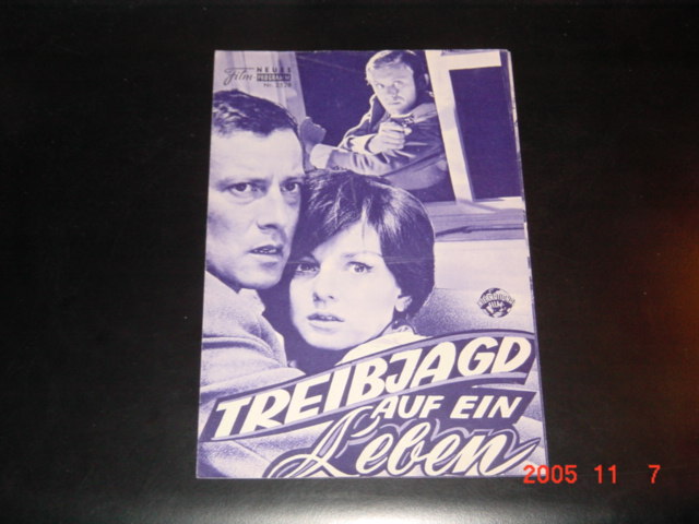 2528: Treibjagd auf ein Leben ( Ralph Lothar ) Horst Frank, Ingrid Andree, Dietmar Schönherr, Silva Simon, Pero Alexander, Slavo Schaiger