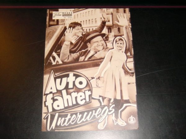 2545: Autofahrer unterwegs ( Otto Ambros ) Wolf Albach - Retty, Fritz Muliar, Margot Philipp, Siegfried Breuer jr., Jimmy Makulis, rudolf Carl, Hans Olden, Friedl Czepa, Erich Nikowitz, Manfred Jaksch, Heinz Peters, Elli Naschold, Helene Arcon, Helmi Mar