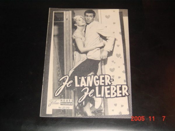 2573: Je länger je lieber ( Joshua Logan ) Jane Fonda, Anthony Perkins, Ray Walston, Marc Connelly, Anne Jackson, Murray Hamilton