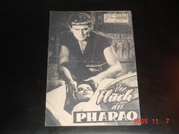 2574: Der Fluch des Pharao ( Fernando Cherchio ) Debra Paget, Robert Aldo, Ettore Manni, Corrado Pani, Andreina Rossi, Erno Crisa, Yvette Lebon, Ivano Staccioli, Renato mambor