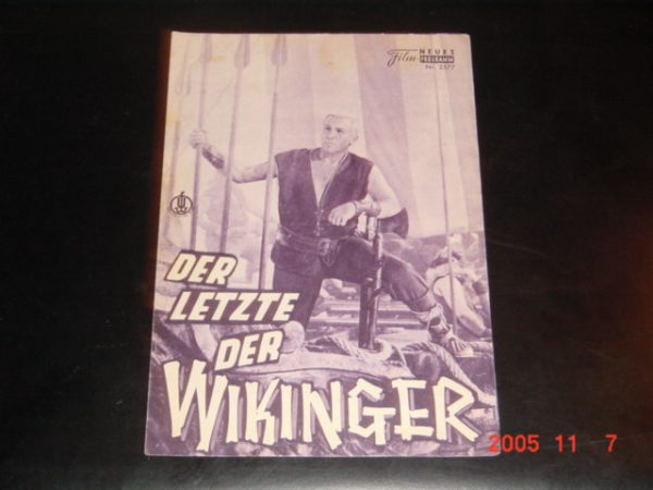 2577: Der letzte der Wikinger ( Giacomo Gentilomo ) Cameron Mitchell, Isabella Corey, Edmund Purdom, Andrea Aureli, A. B. Landi, Helene Remy, Mario Feliciani, Carla Calò