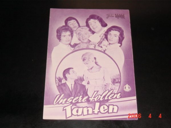 2578: Unsere tollen Tanten ( Rolf Olsen ) Vivi Bach, Gunther Philipp, Evi Kent, Sieglinde Thomas, Francis Martin, Inez Taddio, Trude Herr, Henning Heers, Gus Backus, Bill Ramsay, Udo Jürgens, George Dimu, Lotte Lang