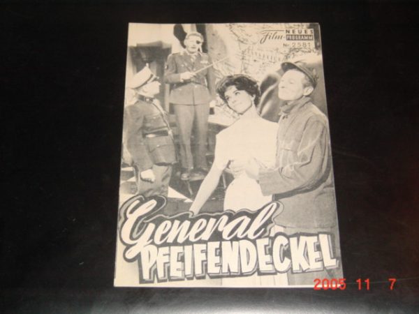 2581: General Pfeiffendeckel ( On the Double ) ( Melville Shavelson ) Danny Kaye, Diana Dors, Dana Wynter, Wilfrid Hyde White, Margaret Rutherford