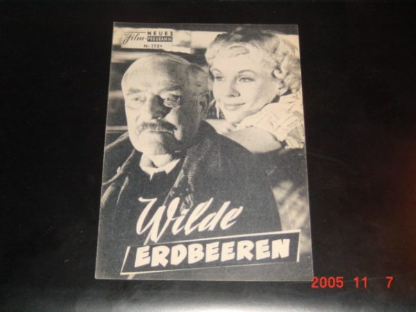 2584: Wilde Erdbeeren ( Smultronstället ) ( Ingmar Bergman ) Victor Sjöström, Bibi Andersson, Ingrid Thulin, Gunnar Björnstrand, Jullan Kindahl, Folke Sundquist, Björn Bjelvenstam, Naima Wifstrand, Max von Sydow, Gunnar Sjöberg, Yngve Nordwall, Gunnel Li