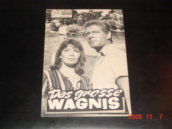 2586: Das große Wagnis ( Richard Fleischer ) Stephen Boyd, Juliette Greco, David Wayne, Dame Sybil Thorndike, Gregory Ratoff, Alain Saury, Fernand Ledoux