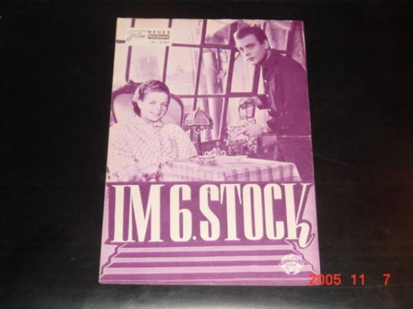 2587: Im 6. Stock ( John Olden ) Sabine Sinjen, Helmut Lohner, Klausjürgen Wussow, Inge Meysel, Rudolf Vogel, Maria Sebaldt, Erica Beer, Gerd Niemitz, Charlotte Kramm, Hans Leibelt, Käthe Itter, Fred Albert