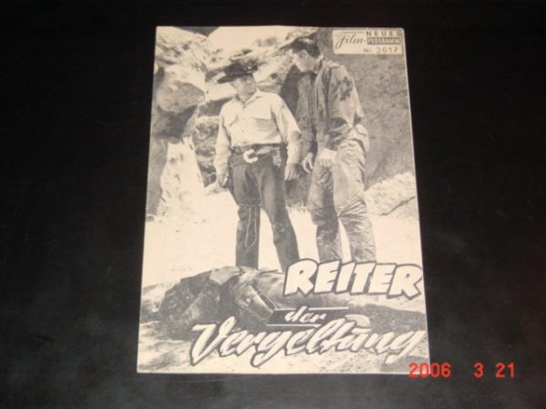 2617: Reiter der Vergeltung ( Edward L. Cahn ) James Brown, John Wilder, Walter Coy, Richard Karnes, Gregg Palmer, Quent Sondergaard, Boyd Morgan, Jon Locke, Della Sharman