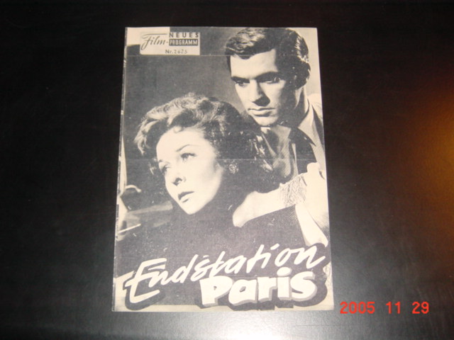 2625: Endstation Paris ( Back Street ) ( David Miller ) Susan Hayward, Vera Miles, John Gavin, Charles Drake, Virginia Grey, Reginald Gardiner, Tammy Marihugh, Robert Eyer
