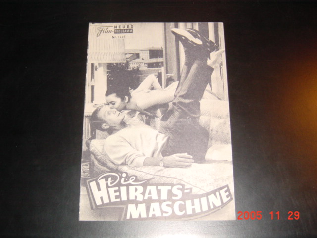 2628: Die Heirats Maschine ( Richard Thorpe ) Steve McQueen, Brigid Bazlen, Jim Hutton, Paula Prentiss, Dean Jagger, Jack Weston, Jack Mullaney, Marcel Hillaire