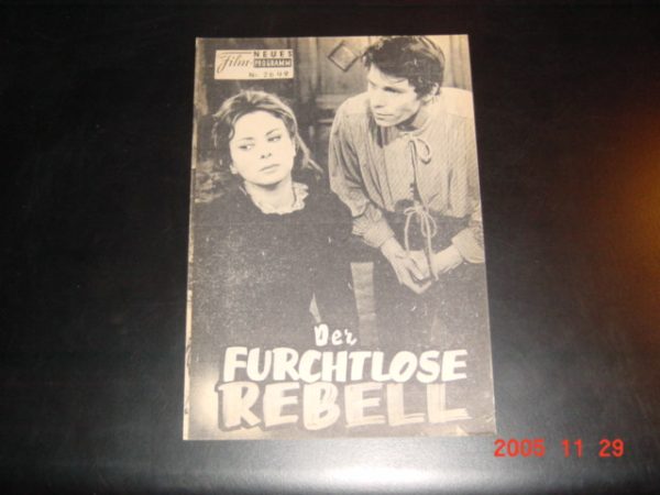 2649: Der Furchtlose Rebell ( Roberto Rossellini ) Sandra Milo, Martine Carol, Laurent Terzieff, Paolo Stoppa