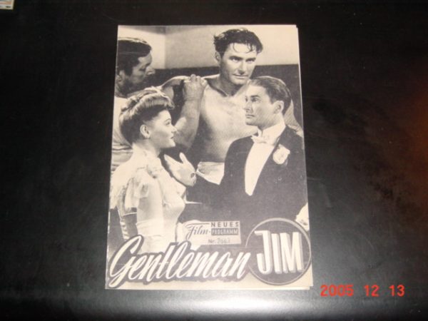 2663: Gentleman Jim ( Raoul Walsh ) Errol Flynn, Alexis Smith, Alan Hale, Jack Carson, Dorothy Vaughan, Pat Flaherty, Wallis Clark, Ward Bond, John Loder, William Frawley