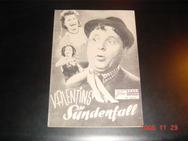 2676: Valentins Sündenfall ( Paul Löwinger ) Sepp Rist, Liesl, Sepp, Paul und Gretl Löwinger, Hans Olden, Josef Egger, Martin Costa, Rudolf Carl, Lydia Rauch