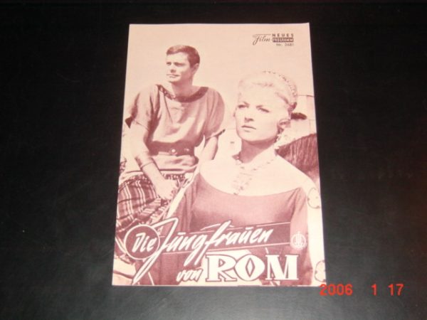2681: Die Jungfrauen von Rom ( Vittorio Cottafavi und Carlo Bragaglia ) Louis Jourdan, Michel Piccoli, Nicole Courcel, Sylvia Syms, Jean Chevrier, Ettore Manni, Renaud Mary, Nicolas Vogel, Maria-Luisa Rolando, Paola Falchi, Jacques Dufilho, Corrado Pani