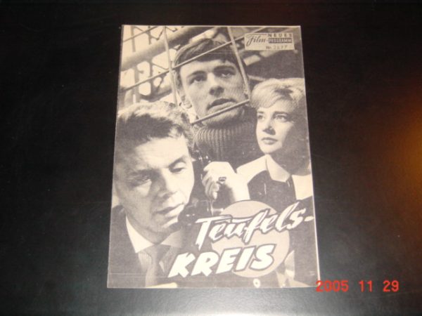2697: Teufels Kreis ( Basil Dearden ) Dirk Bogarde, Sylvia Syms, Dennis Price, A. Nicholls, Peter Copley, Norman Bird, Peter McEnery, Donald Churchill, Derren Nesbitt, John Barrie, John Cairney, A. MacNaughtan